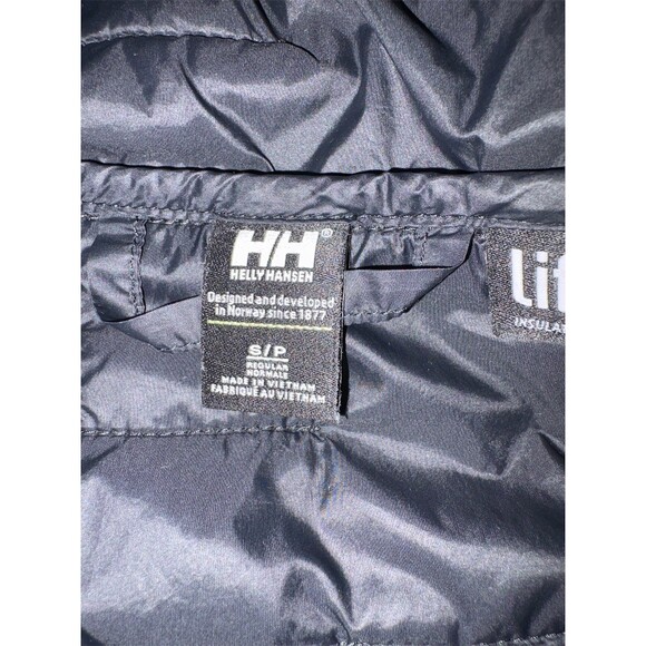 Helly Hansen Jacket Womens Size S Black LIFALOFT Hooded Full Zip Puffer - Picture 12 of 14
